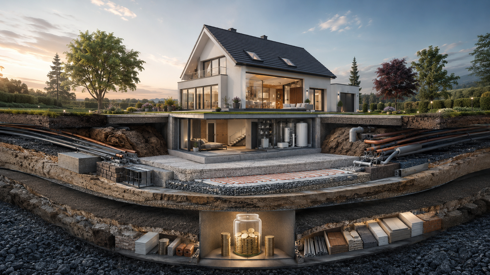 Finanzierung und Förderung beim Hausbau